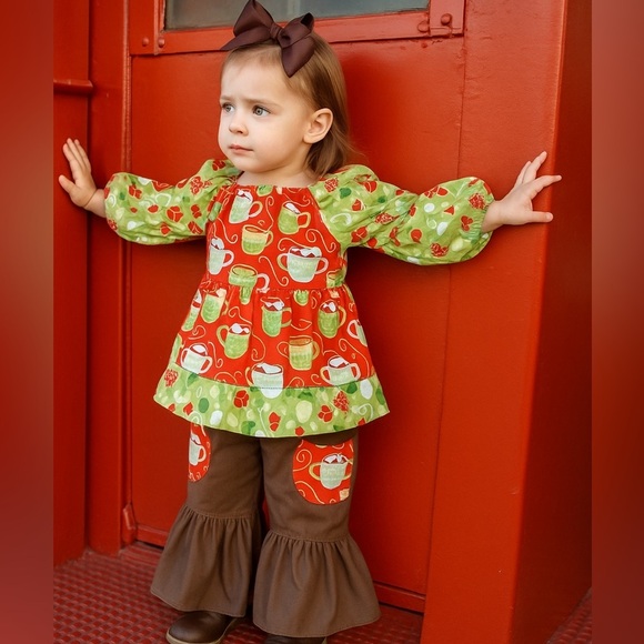 RARE! Lucy’s Attic Designs Handmade Hot Chocolate Outfit - Picture 2 of 7